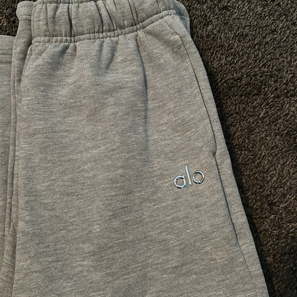 Accolade Straight Leg Sweatpant- Athletic Heather Grey - Picture 8 of 9